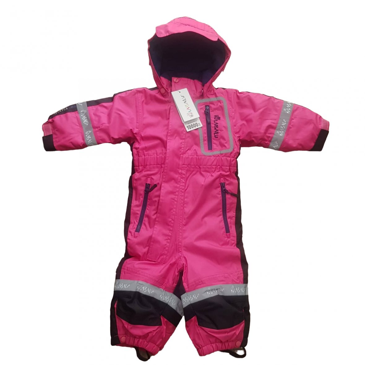 Зимний комбинезон HULABALU Snoop Snowsuit Watertex мембрана (малиновый и цвет индиго)