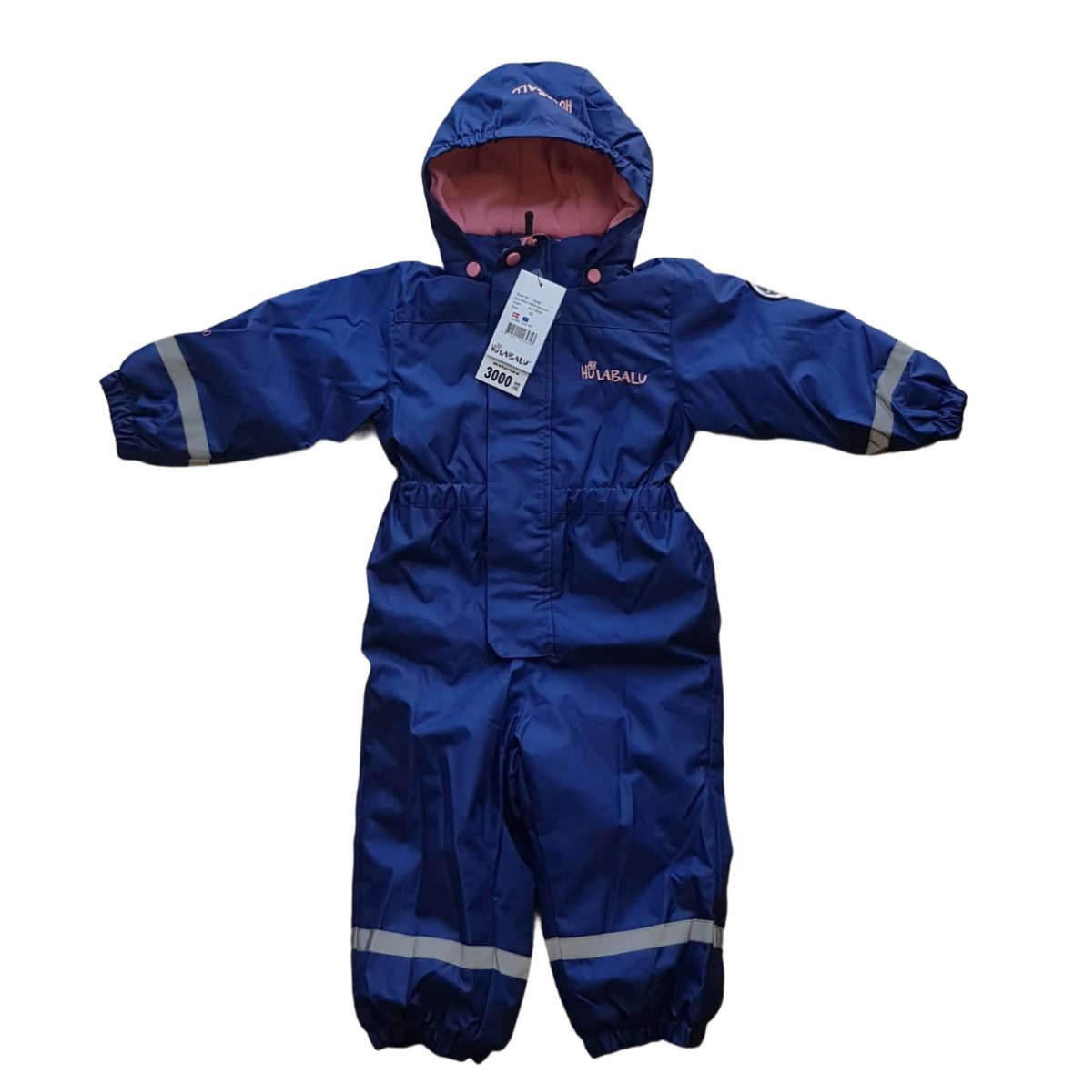 Зимний комбинезон HULABALU Orion Snowsuit Watertex мембрана (розовый и цвет индиго)